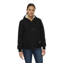 Load image into Gallery viewer, Hard Yakka Women's Bomber Jacket - Black
