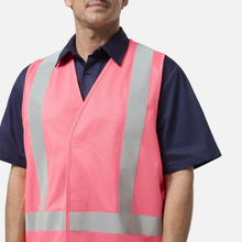 Load image into Gallery viewer, KingGee Men's Originals Hi-Vis H Back Polyester Vest - Pink
