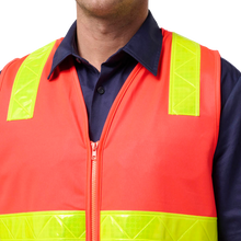 Load image into Gallery viewer, KingGee Men's Vic Roads Vest - Red
