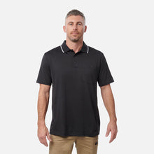 Load image into Gallery viewer, KingGee Men's Workcool Hyperfreeze Short Sleeve Polo - Charcoal
