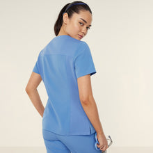 Load image into Gallery viewer, NNT Women's Helen Scrub Top - Light Blue
