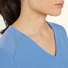 Load image into Gallery viewer, NNT Women's Helen Scrub Top - Light Blue
