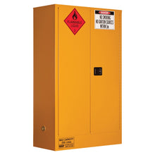Load image into Gallery viewer, Pratt Flammable Liquid Storage Cabinet: 250L - 2 Doors - 3 Shelves - Orange
