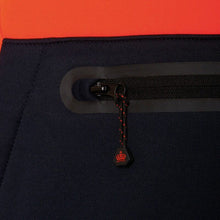 Load image into Gallery viewer, KingGee Men's Originals Hi Vis Water Repellent Hoodie - Orange/Navy
