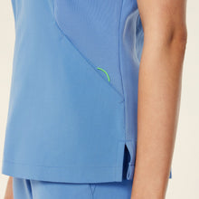 Load image into Gallery viewer, NNT Women's Helen Scrub Top - Light Blue
