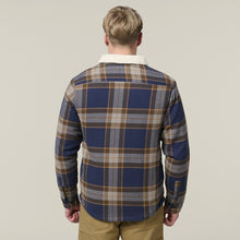 Load image into Gallery viewer, Hard Yakka Men's Heritage Trucker Sherpa Jacket - Woodlands
