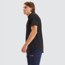 Load image into Gallery viewer, NXP Men's Blueprint Dual Curved T-Shirt - Solid Black
