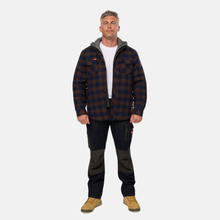 Load image into Gallery viewer, Hard Yakka Men's Quilted Shacket - Dark Oak
