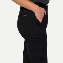 Load image into Gallery viewer, Hard Yakka Women's Toughmaxx Cuffed Pant - Black
