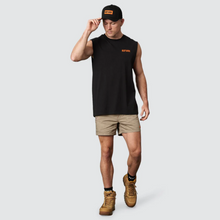 Load image into Gallery viewer, NXP Men's Blueprint Relaxed Muscle Tee - Solid Black
