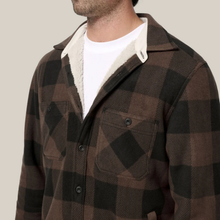 Load image into Gallery viewer, Hard Yakka Men's Sherpa With Beanie - Brown
