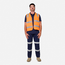 Load image into Gallery viewer, KingGee Men's Originals Hi-Vis Safety Vest - Orange
