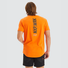 Load image into Gallery viewer, NXP Men's Blueprint Dual Curved T-Shirt - Work Orange
