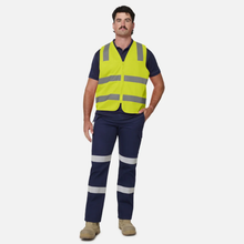 Load image into Gallery viewer, KingGee Men's Originals Hi-Vis Safety Vest - Yellow
