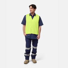 Load image into Gallery viewer, KingGee Men's Originals Hi-Vis Polyester Vest - Yellow
