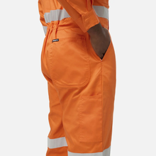 Load image into Gallery viewer, KingGee Men's Originals Hi-Vis Vented Taped Overall - Orange
