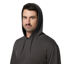 Load image into Gallery viewer, Hard Yakka Men's Long Sleeve Tee Hood - Charcoal
