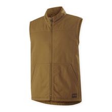 Load image into Gallery viewer, Mustang Men's Outback Canvas Vest - Dark Tan
