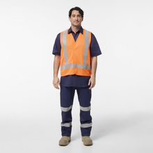 Load image into Gallery viewer, KingGee Men's Originals Hi-Vis H Back Polyester Vest - Orange
