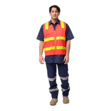 Load image into Gallery viewer, KingGee Men's Vic Roads Vest - Red
