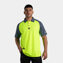 Load image into Gallery viewer, Anthem Men's Hi Flow Performance Polo - Hi-Vis Yellow
