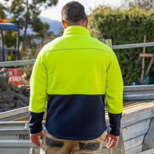 Load image into Gallery viewer, Rainbird Men's Lumber Jacket - Yellow/Navy
