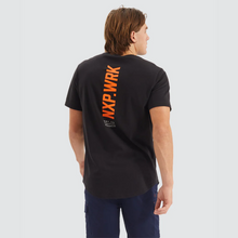 Load image into Gallery viewer, NXP Men's Blueprint Dual Curved T-Shirt - Solid Black
