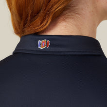 Load image into Gallery viewer, NNT Women's Water Dreaming Polo - Navy Print Sublimated

