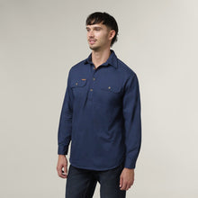 Load image into Gallery viewer, Mustang Men's Closed Front Workshirt - Navy
