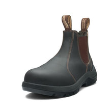 Load image into Gallery viewer, Blundstone Men's 700 Worklife Stout Brown Leather Elastic Side Boot Chelsea Cut - Stout Brown
