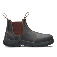 Load image into Gallery viewer, Blundstone Men's 700 Worklife Stout Brown Leather Elastic Side Boot Chelsea Cut - Stout Brown
