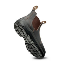 Load image into Gallery viewer, Blundstone Men's 700 Worklife Stout Brown Leather Elastic Side Boot Chelsea Cut - Stout Brown
