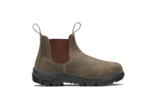 Load image into Gallery viewer, Blundstone Men's 730 Worklife Rustic Brown Leather Elastic Side Boot - Rustic Brown
