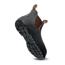 Load image into Gallery viewer, Blundstone Men's 7508 Durafit Leather Elastic Side Safety Boot - Stout Brown
