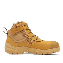 Load image into Gallery viewer, Blundstone Men's 7550 Durafit Nubuck 135Mm Zip Side Safety Boot - Wheat
