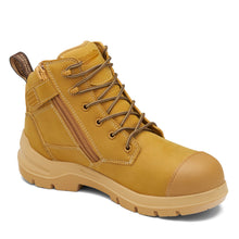 Load image into Gallery viewer, Blundstone Men's 7599 Durafit Waterproof Microfibre 150Mm Zip Side Safety Boot - Wheat

