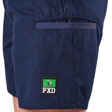 Load image into Gallery viewer, FXD Men's Ws-7 Elastic Waisted Utility Short - NAVY
