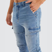 Load image into Gallery viewer, NXP Men's Dozer Slim Fit Jogger Pant - Mid Blue
