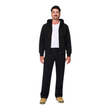 Load image into Gallery viewer, Hard Yakka Men's Canvas Bomber Jacket - Black
