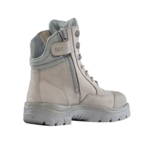 Load image into Gallery viewer, Steel Blue Men's Southern Cross Zip Scuff Ankle Work Boot - Granite
