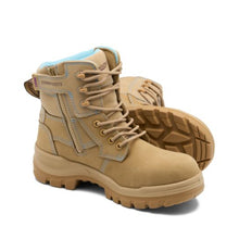 Load image into Gallery viewer, Blundstone Women's 8864 Rotoflex Women's Zip-Up Safety Boot - Sand
