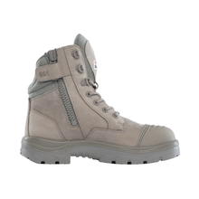 Load image into Gallery viewer, Steel Blue Men's Southern Cross Zip Scuff Ankle Work Boot - Granite
