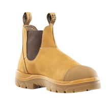Load image into Gallery viewer, Steel Blue Men's Hobart Scuff Cap - Wheat
