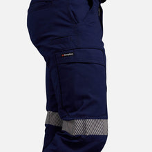 Load image into Gallery viewer, KingGee Men&#39;s Workcool Pro Bio Motion Pants - Navy
