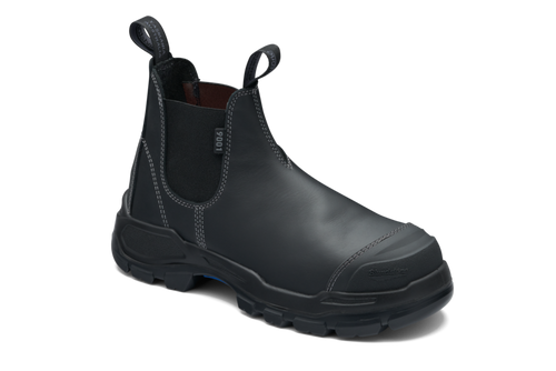 Blundstone Men's 9001 Rotoflex Elastic Sided Safety Boot - Black - Safety