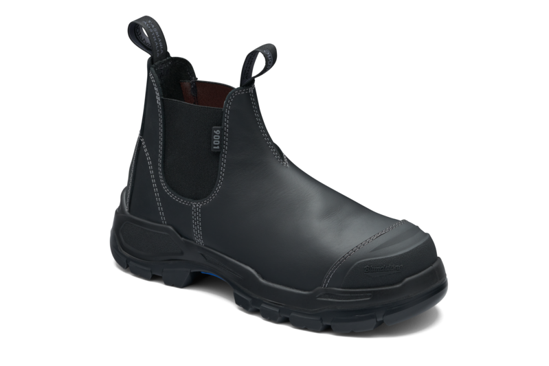 Blundstone Men's 9001 Rotoflex Elastic Sided Safety Boot - Black - Safety