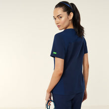 Load image into Gallery viewer, NNT Women's Helen Scrub Top - Navy
