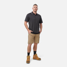 Load image into Gallery viewer, KingGee Men's Workcool Hyperfreeze Short Sleeve Polo - Charcoal
