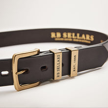 Load image into Gallery viewer, RB Sellars Unisex Belt 11/4 - Chestnut
