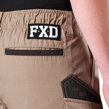 Load image into Gallery viewer, FXD Men&#39;s Ws-7 Elastic Waisted Utility Short - KHAKI
